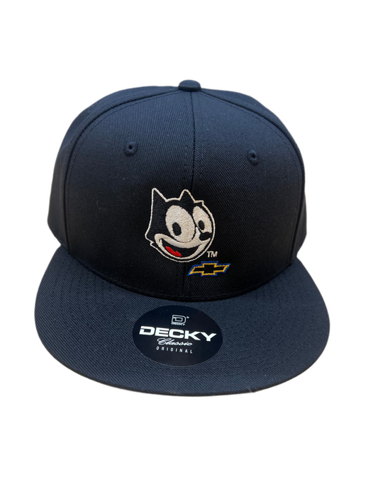 Black Decky Felix the Cat Snapback